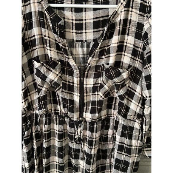 Torrid plaid size 0‎ dress - Picture 3 of 4